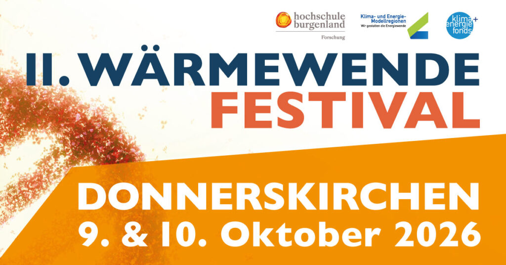 Save the date: 2. Wärmewendefestival am 9.10. und 10.10.2026